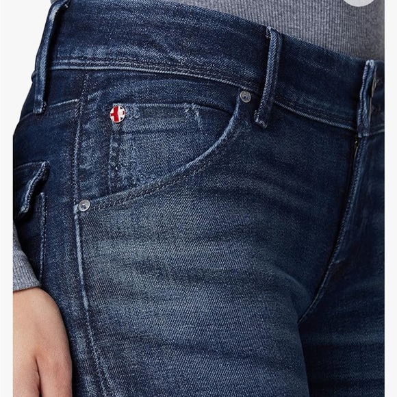 Hudson Mid Rise Skinny Collin Jeans - Campus- Sz. 33 - Picture 5 of 6